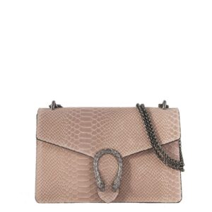 335 | Big Leather Bag With A Snake Detail