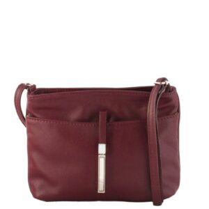 301 | Leather Bag With A Metal Detail