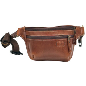 ΒΑΝΑΝΑ 7 | Light Brown Leather Belt Bag