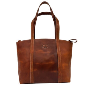 ΣΤ291 | Camel Retro Leather Bag