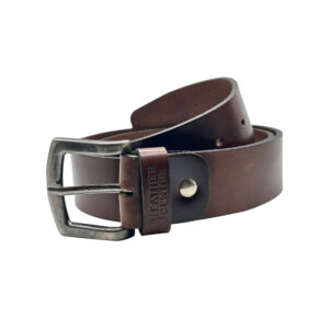 4cm | Brown Leather Belt