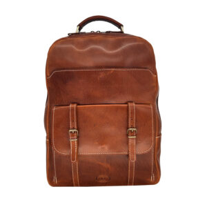 Α79 | Brown Leather Backpack