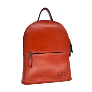 Α49Β | Brick Red Vachetta Leather Backpack