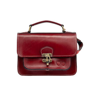 ΣΤ20 | Vachetta Box-Shaped Leather Bag