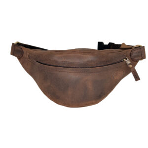 ΒΑΝΑΝΑ 3 | Brown Leather Belt Bag