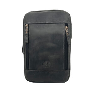 Α78 | Black Leather Cross Body Bag
