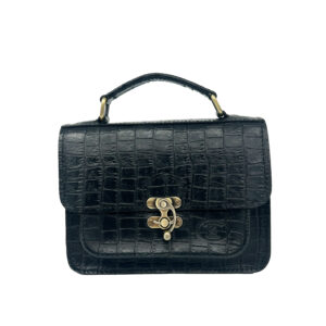 ΣΤ20 | Box-Shaped Leather Bag