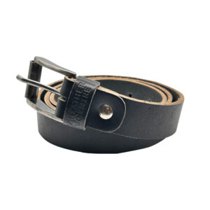 3cm | Black Soft Leather Belt