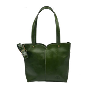 ΣΤ289 | Vachetta Heart Shaped Leather Bag