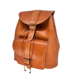 ΣΤ8Γ | Big Size Vachetta Leather Backpack