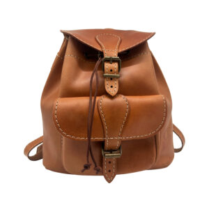 ΣΤ59 | Small Size Leather Backpack