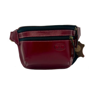 ΒΑΝΑΝΑ 7 | Red Leather Belt Bag