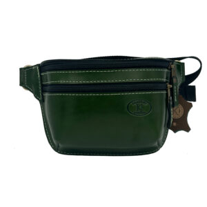ΒΑΝΑΝΑ 7 | Green Leather Belt Bag