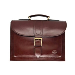 ΣΤ77Β | Brown Leather Backpack