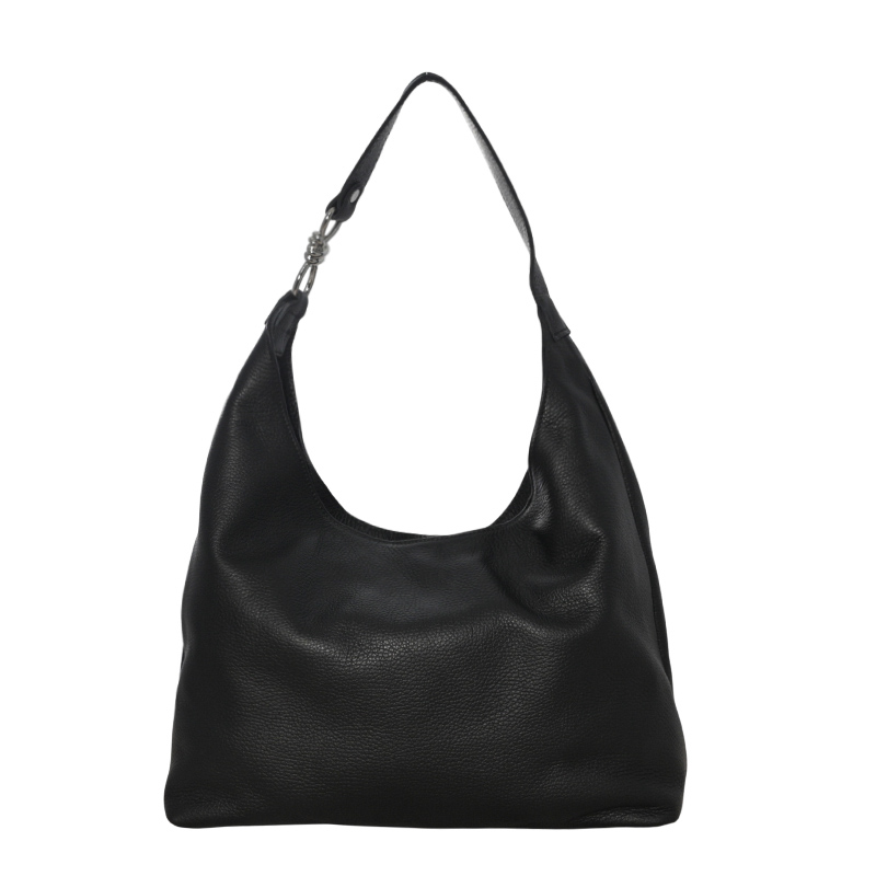 356 | Leather Shoulder Bag with Metal - Image 6