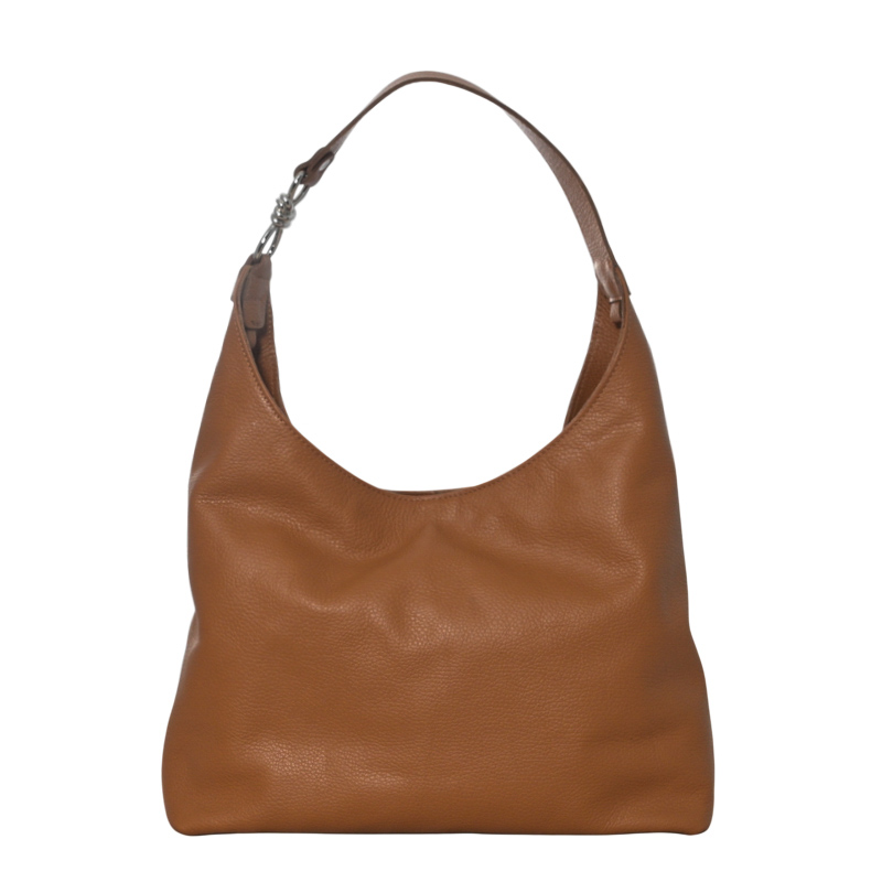 356 | Leather Shoulder Bag with Metal - Image 4