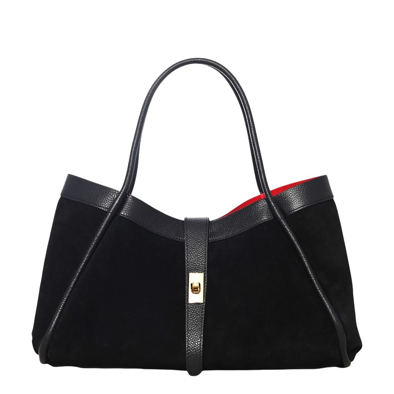357 | Suede Leather Bag - Image 4