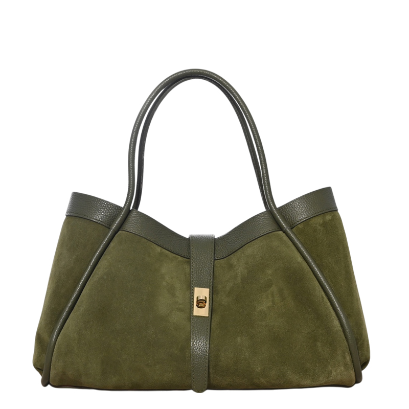 357 | Suede Leather Bag - Image 5