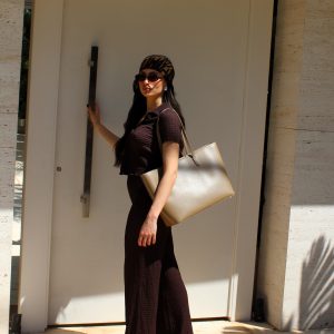 364 | Minimal Leather Tote