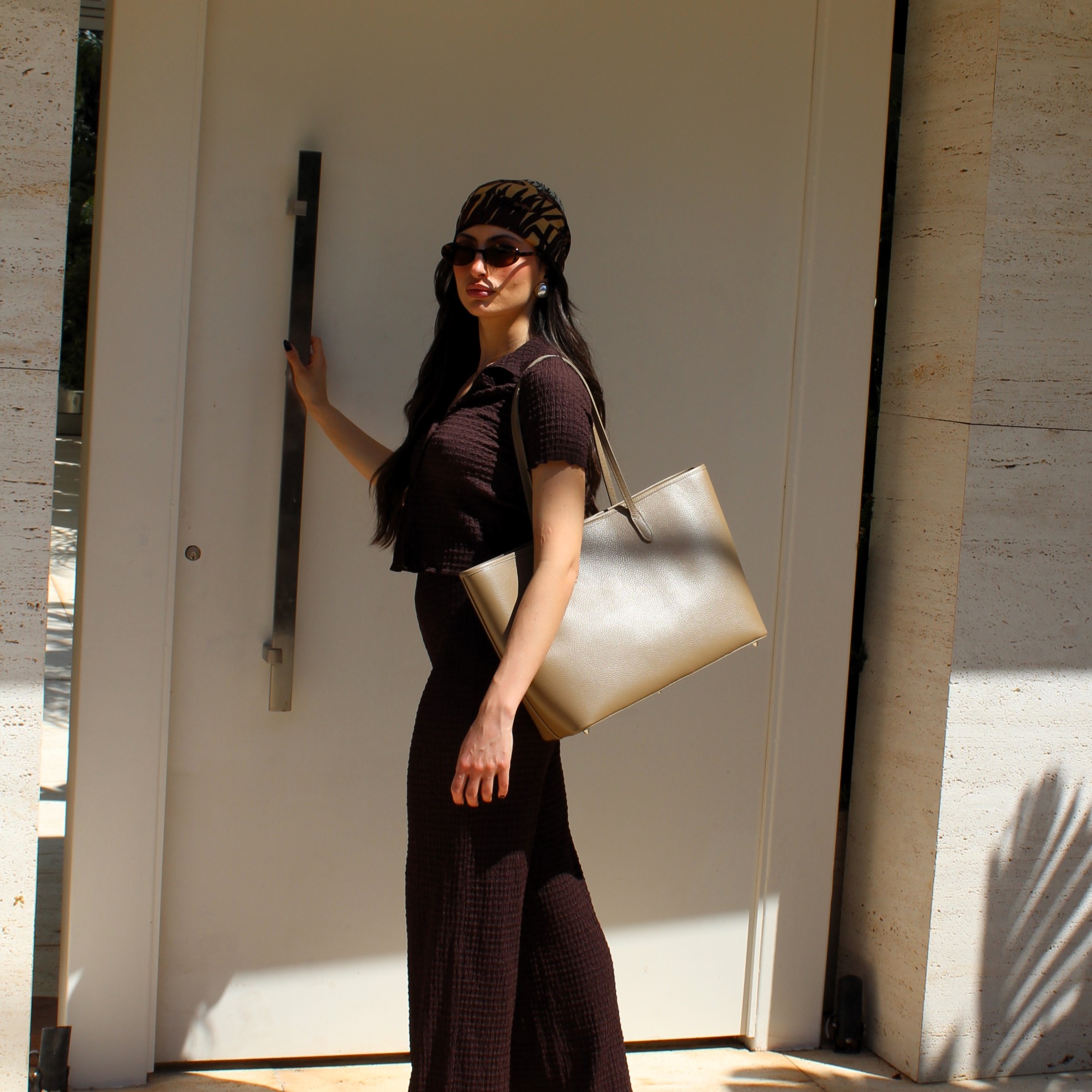 364 | Minimal Leather Tote