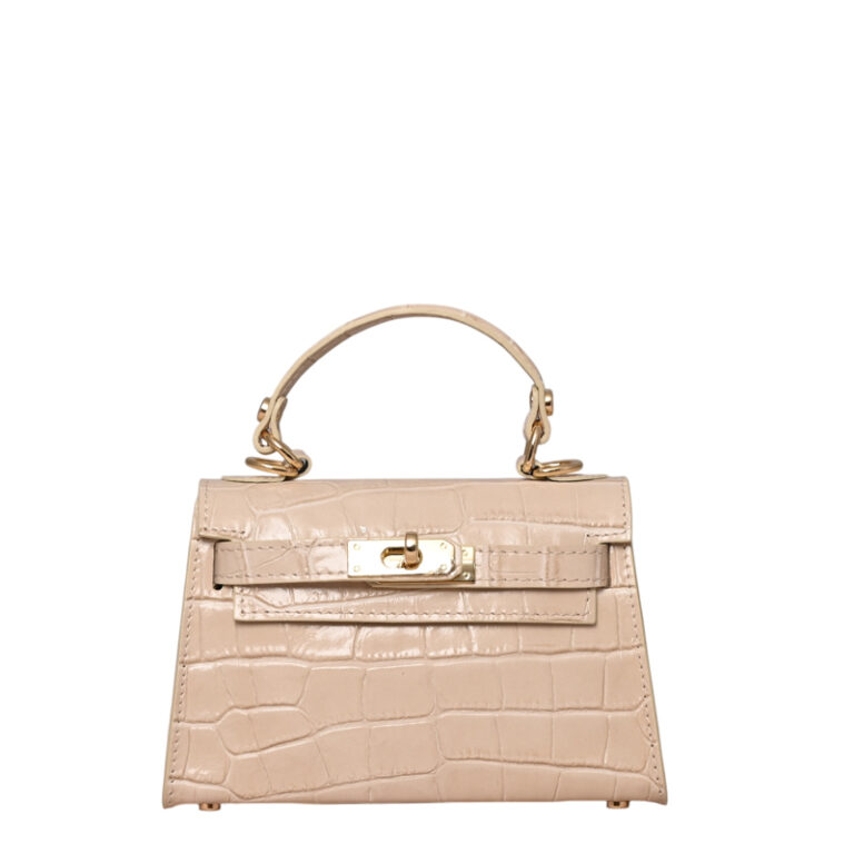 395 | Mini Croc Handle Bag - Image 7