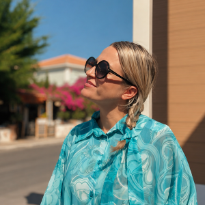 SUMMER BLISS OVERSIZED SHIRT - GREEN
